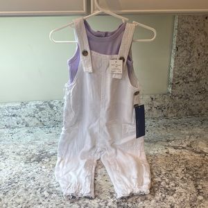 Habitual Kids Overall and Tank Set